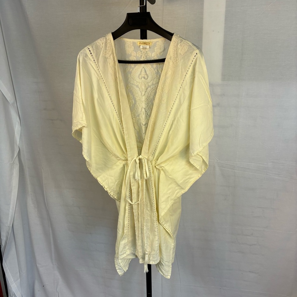 Sweet Magnolia Cream Lace Duster Cardigan OS